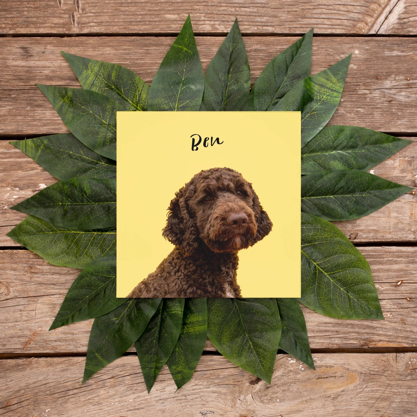 Custom Pet Canvas Print - Turn Your Pet Photo Into a Timeless Portrait