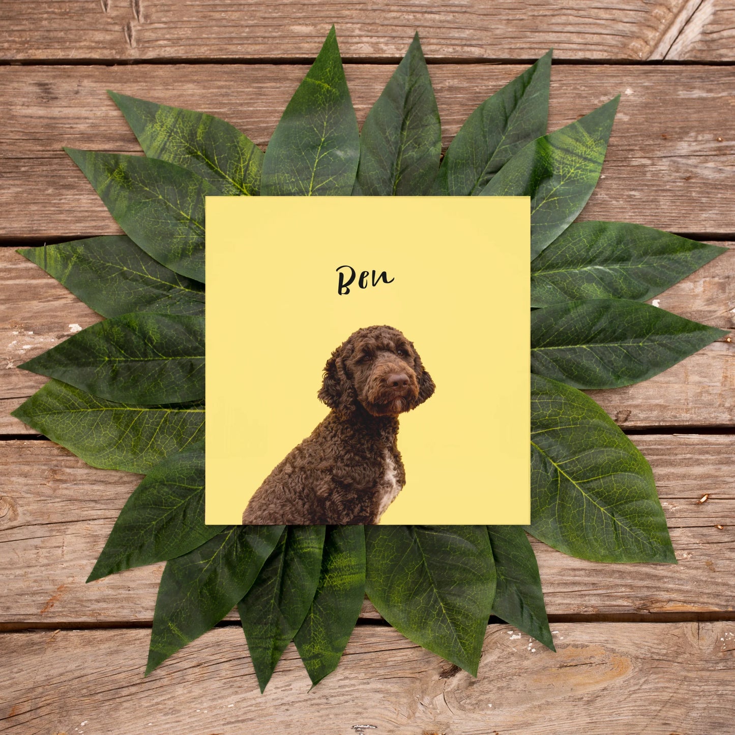 Custom Pet Canvas Print - Turn Your Pet Photo Into a Timeless Portrait