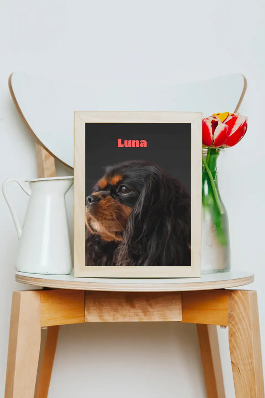 Personalized Pet Photo Canvas - Upload Pet Photo - Remove Background